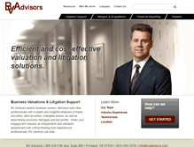 Tablet Screenshot of bvadvisors.com